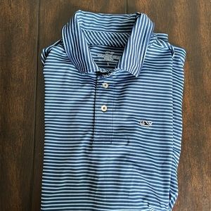Boys Vineyard Vines Sankaty polo shirt size L (16)